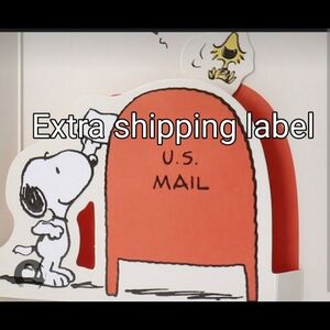 Extra shipping label